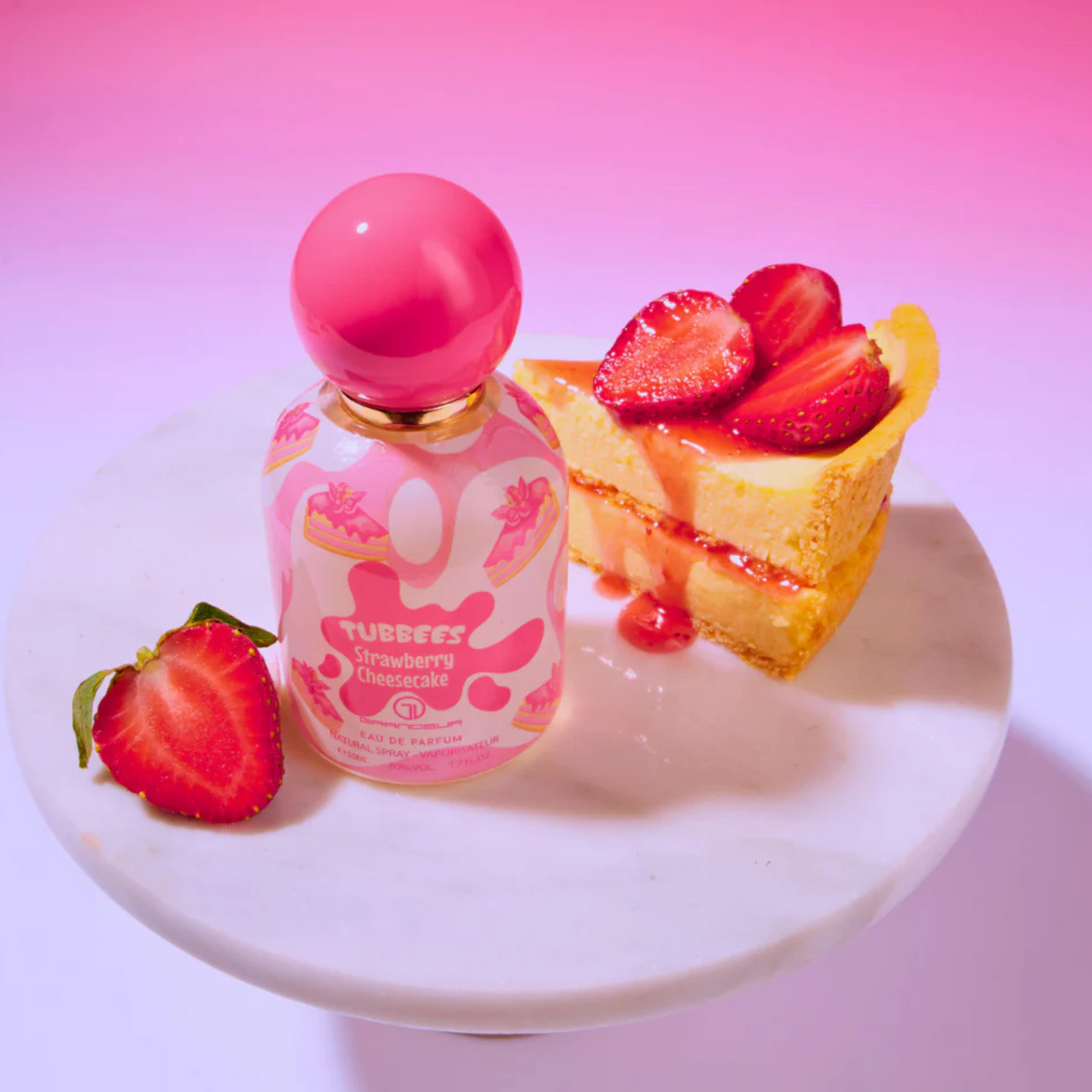 Perfume para niñas aroma strawberry cheesecake 50 ml