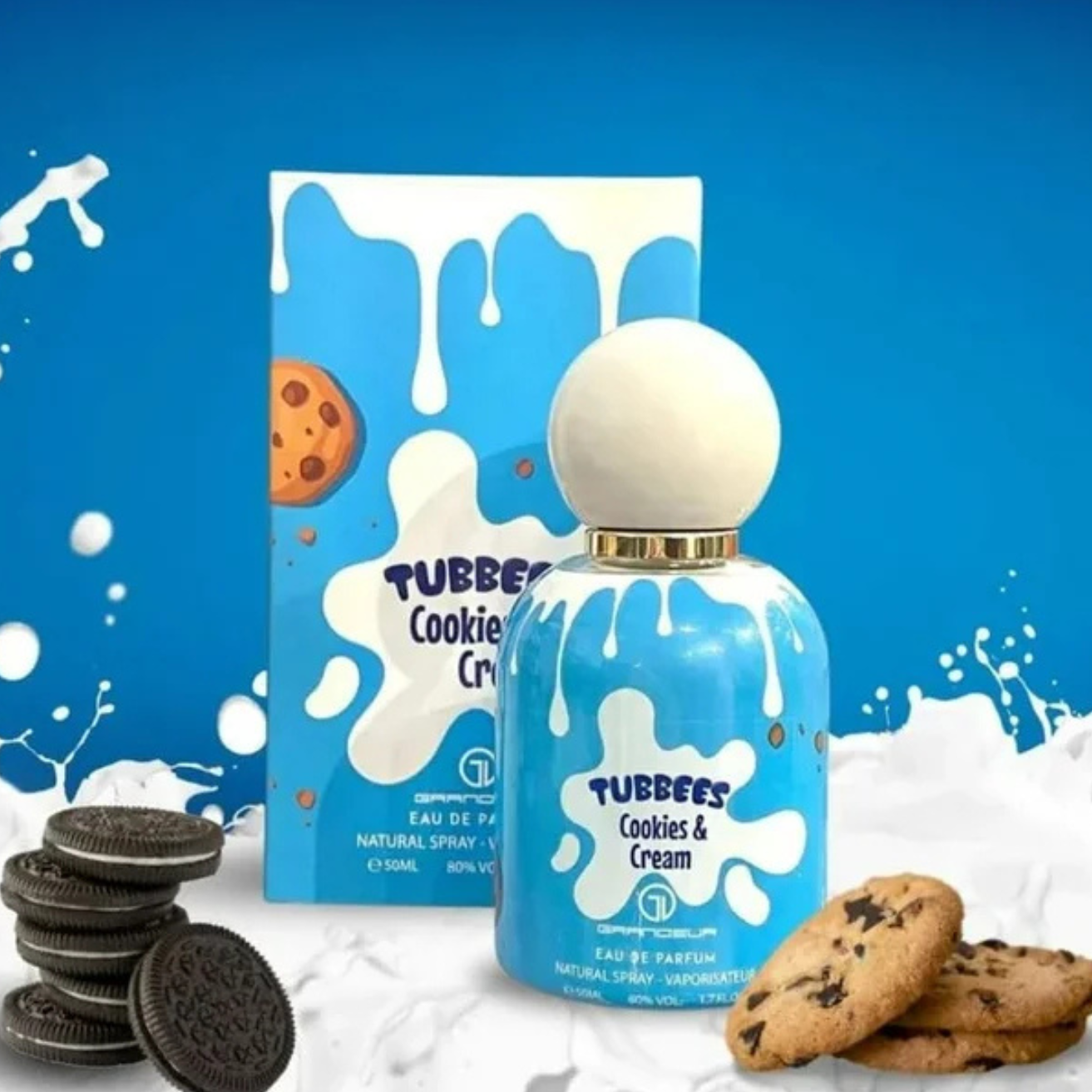 Perfume para niñas aroma Cookies and Cream 50 ml