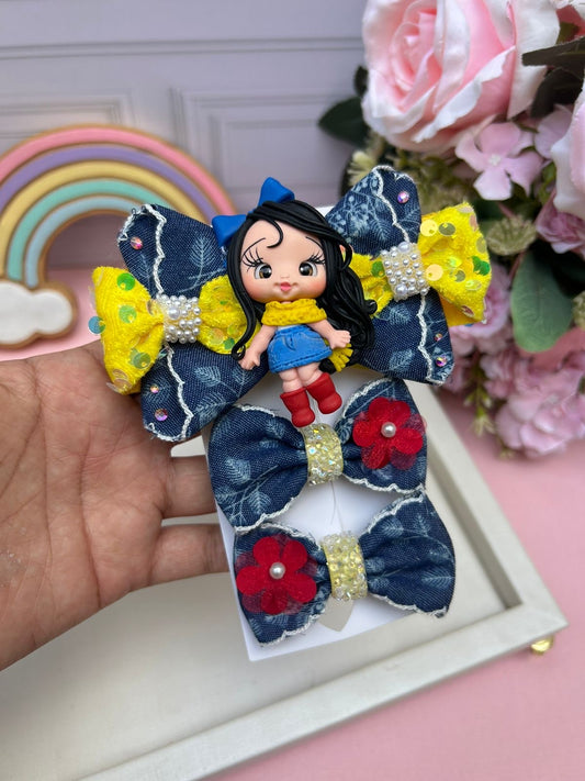 LAZO NIÑA AZUL